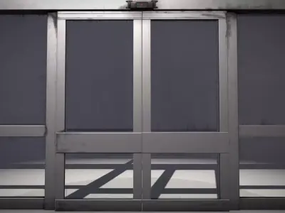 Automatic Doors 3D model