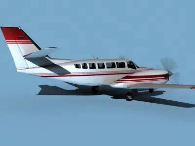 Cessna F406 Caravan II V02 3D model