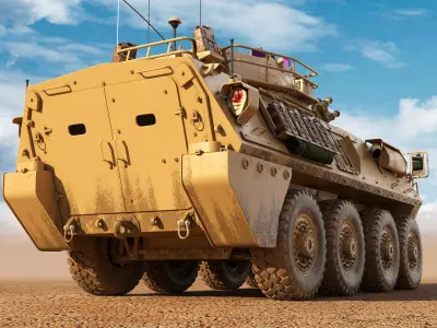 Light Armored Vehicle LAV-25 3D model