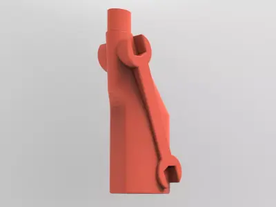 Mechanic Liquid Soap Bottle 200ml   Native SolidWorks 3 3D model