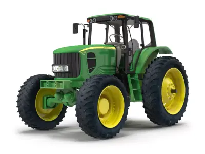 Tractor John Deere 7330 3D model