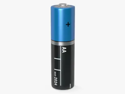 AA Battery 3D model