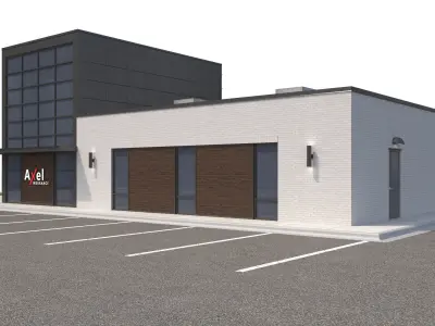 Retail-179 Retail Store 3D model