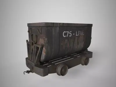 Mine Lore Low-poly 3D model