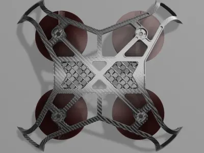 DRONE CHASSIS 3D model