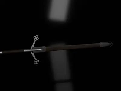 Claymore 3D model buy