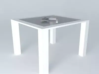 US 82nd Grease Gun on a table Free 3D model