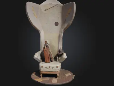Detectives Relic  A Memento of Unsolved Mysteries 3D model