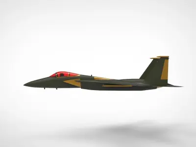 F-15C Eagle 3D model purchase