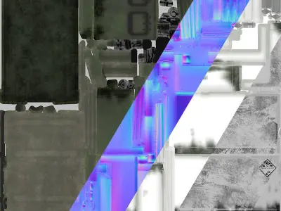 Military LOOT Weapon Case PBR Low-poly 3D model