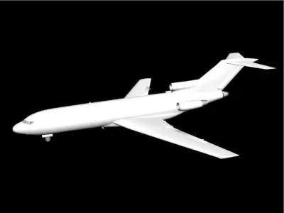 aircraft airplane 3D model get