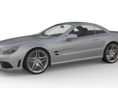 Mercedes Benz Car 3D model by 3dhighest