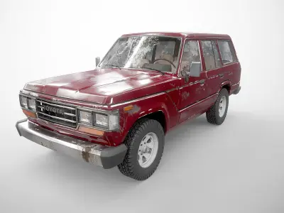  Toyota Land Cruiser J60 1980-1990 Facelift Aged 