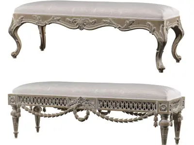 venice bench 3D model