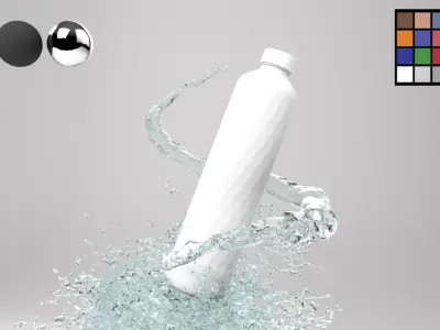 Liquid Splash 3D model
