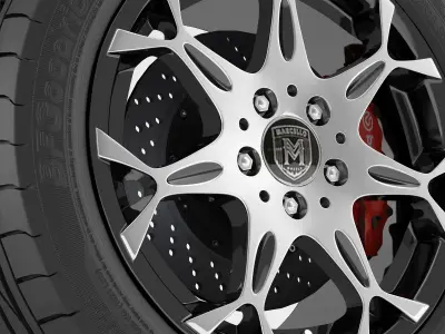 Wheel Marcello MR02 3D model