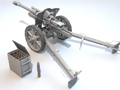  10-5 cm LeFH 18-40 howitzer 