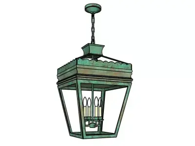 The Cleo Lantern by Coleen and Company 3D model