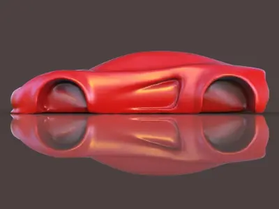 Car Body Concept 2 Free 3D model