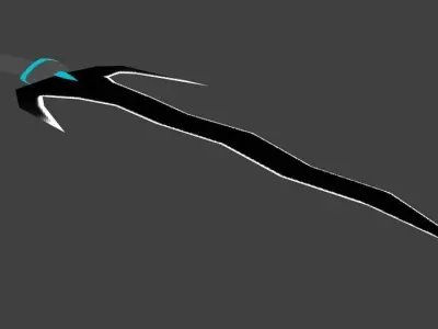 Kerisai-5 sword 3D model