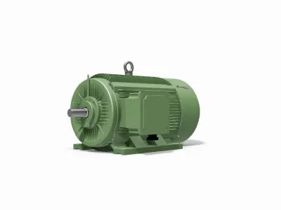 315M B3 Right 2 Pole IEC electric motor - 3D CAD model 3D model