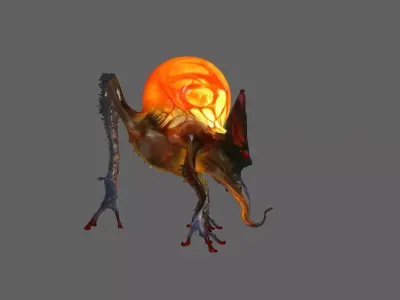 Creature  3D model get