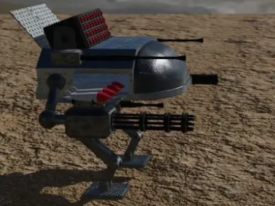 Destroyer Robot 3D model