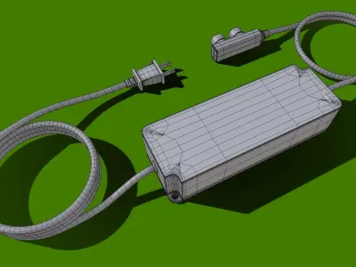 Charger Adapter Electronics 3D model