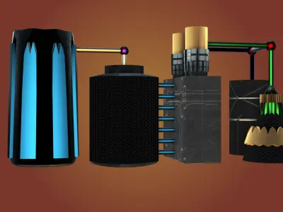 Energy Accumulator 3D model