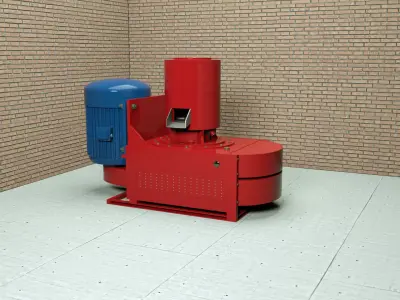 wood pellet machine Skj-350 Free 3D model