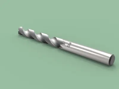 Drill bit 3D model buy
