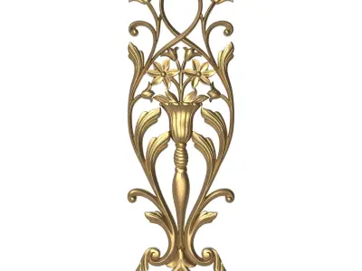  decorative pattern ready for 3D printing 3D model