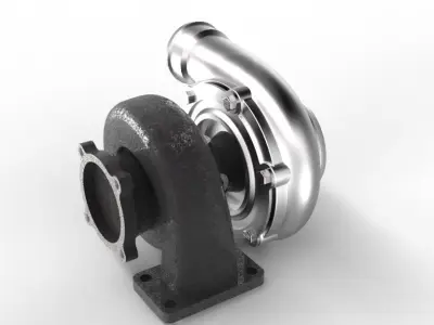 Turbine Garrett 3582 Free 3D model