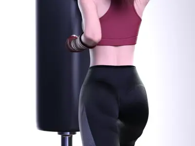 Jessie Elite Training Seventh Heaven Gym Edition 3D print model