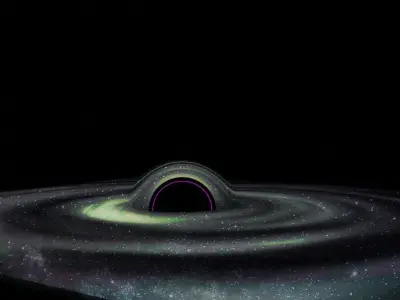black hole Free 3D model purchase