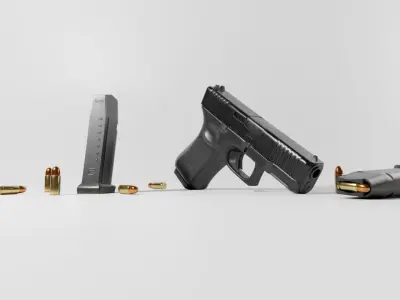 Glock 19 Gen 5 3D model