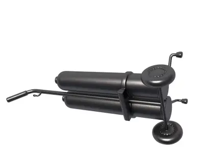 Oxygen Tanks - Oxygen Cylinder 3D print model