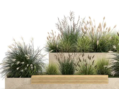 Bushes For Landscaping And Urban Environments 1141 3D model