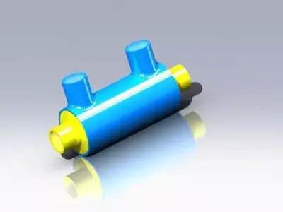 Heat Exchanger Free 3D model by brijesh