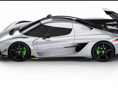  Koenigsegg Jesko 3D Printable Mode 3D print model