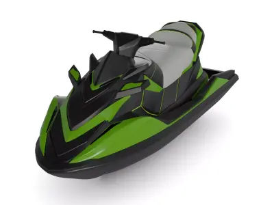 Jet Ski 3D model V10