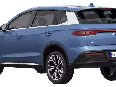BYD Sealion 5 DM-i 2025 3D model