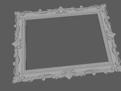 mirror 3d model for cnc machines 3D model