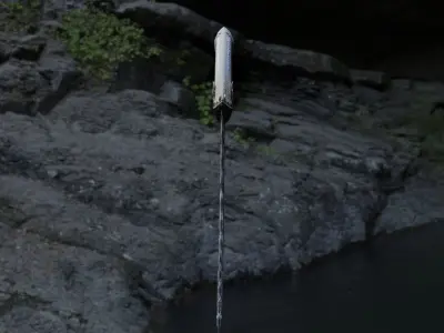 keris lowpoly ready to use for game Low-poly 3D model