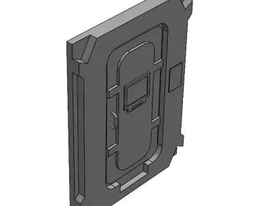 Custom SCI FI AIRLOCK DOOR 3D print model