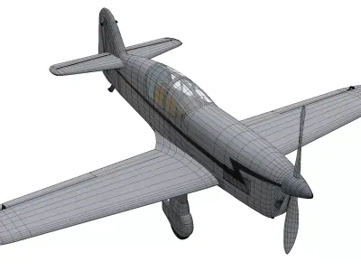 percival-mew-gull-e-3h Low-poly 3D model