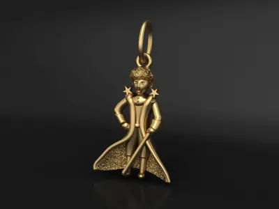 Little Prince pendant 3D print model