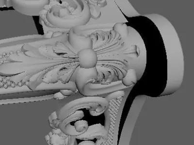  TOILET TABLE 3D model