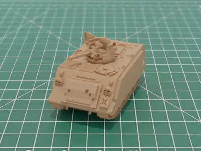 M-163A2 Vulcan AAA 3D Print STL Model 3D print model