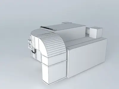 Application of paint booth  3D model
